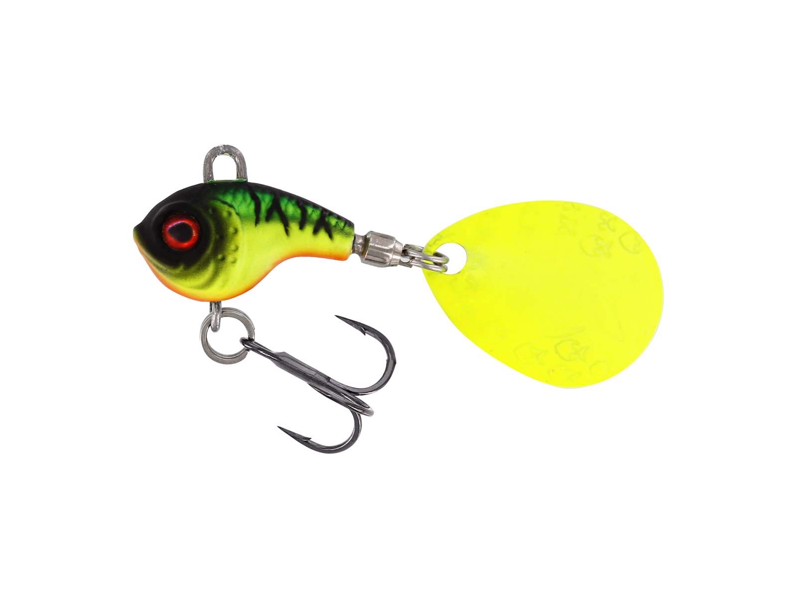 DropBite Tungsten Spin Tail Jig 1.8cm  Firetiger